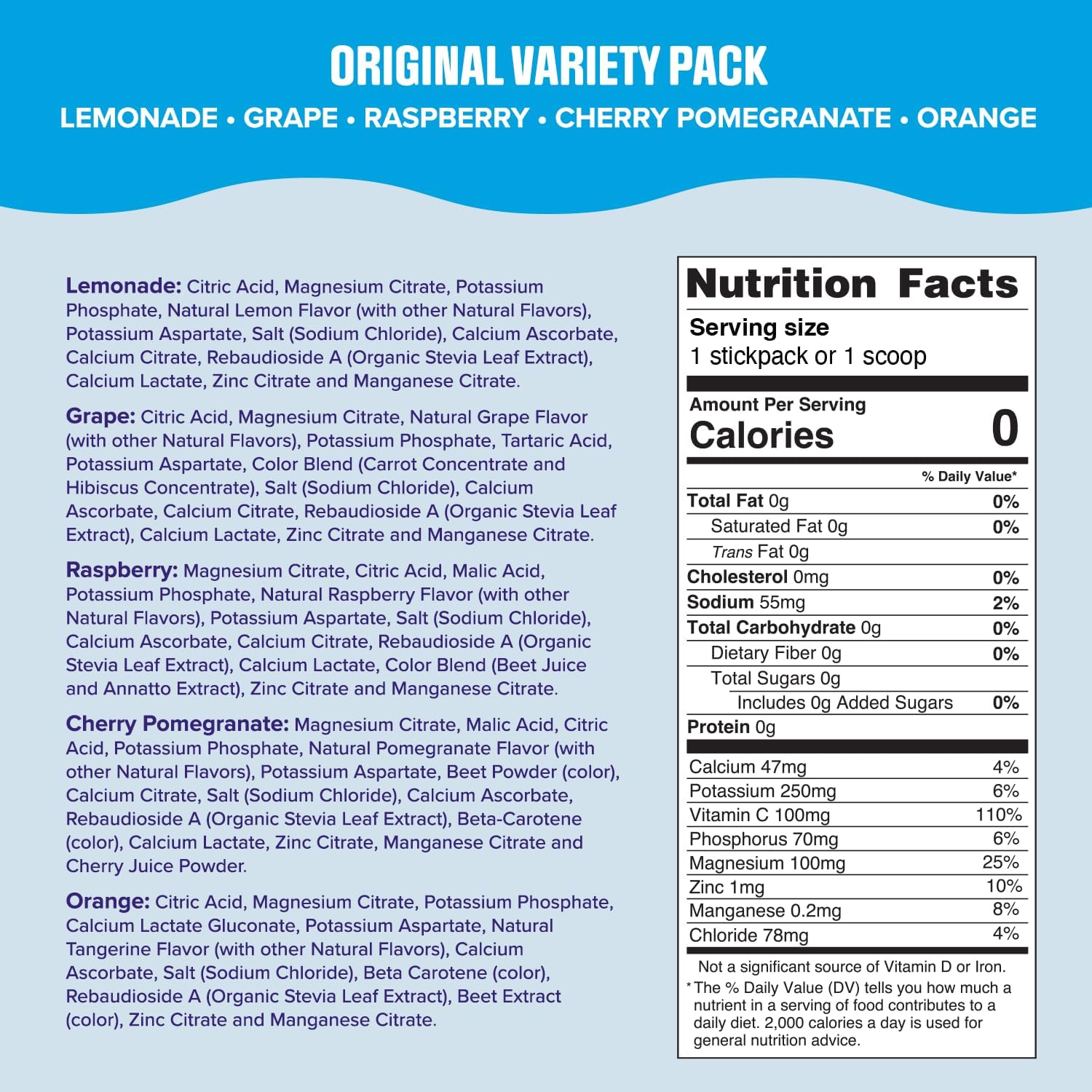 Ultima Replenisher Original Variety Electrolyte Packets, 20 Stickpacks, supplied image 3